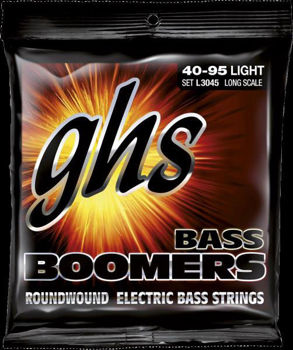 Image de JEU Cordes Basse GHS Boomers Nickel LIGHT 40/95