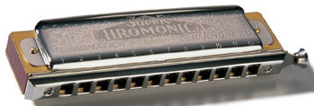 Image de Harmonica Chromatique HOHNER Chromonica Super CHROMONICA 12Trous C Bois de poirier