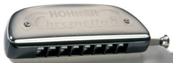 Image de Harmonica Chromatique HOHNER CHROMETTA 08Trous C Plastique