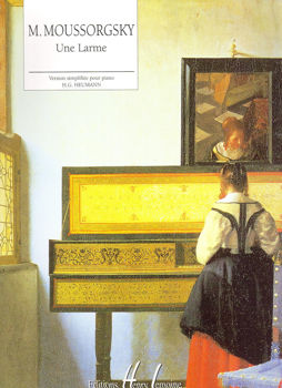 Image de MOUSSORGSKY UNE LARME Piano