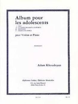 Image de KHOUDOYAN ALBUM ADOLESCENTS  Violon Piano
