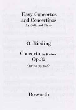 Image de RIEDING CONCERTO EN SI MINEUR OP35 Violoncelle et Piano