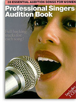 Image de AUDITION BOOK Professionnal SINGERS BK+CD (femmes)