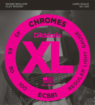Picture of JEU Cordes Basse File Plat STAINLESS D'ADDARIO45-100 ECB81