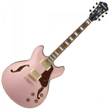 Picture of Guitare Electrique 1/2 Caisse IBANEZ Serie ARTCORE AS73G-RGF Rose Gold Metallic Flat