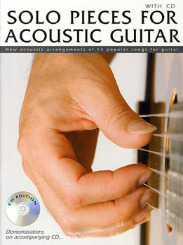 Image de SOLO PIECES FOR ACOUSTIC Guitare +CD gratuit