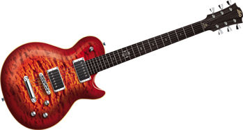 Picture of Guitare Electrique LAG IMPERATOR 2000 Red Sunburst avec étui D/ DIMARZIO