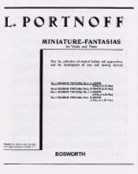 Image de PORTNOFF Fantaisie Russe N°1 VIOLON et Piano