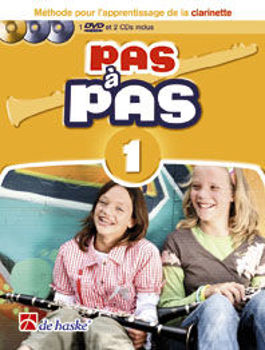 Image de PAS A PAS methode CLARINETTE v1+DVD +2CD gratuits