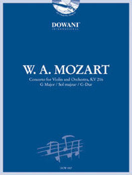 Image de MOZART CONCERTO KV216 VIOLON et piano