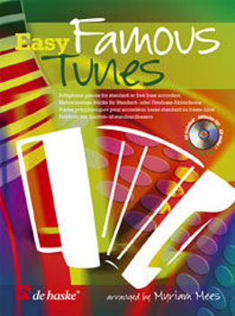 Image de EASY FAMOUS TUNES ACCORDEON +CD gratuit