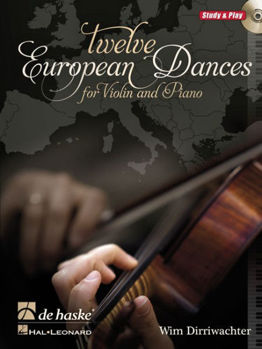 Image de TWELVE EUROPEAN DANCES DIRRIWACHTER Violon et Piano +2CDs Gratuits