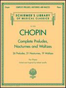 Picture of CHOPIN COMPLETE PRELUDES NOCTURNES ET VALSES