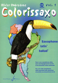 Image de OMBREDANE COLORISSAXO Saxophone Alto VOL1 +CDgratuit