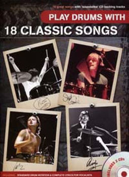 Image de PLAY DRUMS WITH 18 CLASSICS SONGS + 2CDgratuits