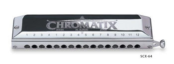 Picture of Harmonica Chromatique SUZUKI CHROMATIX 16 TROUS C