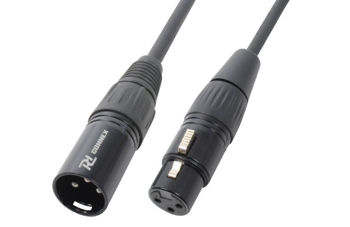 Image de Cable Micro XLR Femelle / XLR Male 06m Noir