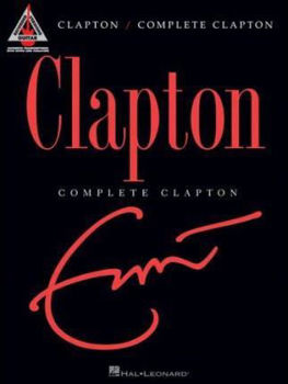 Picture of CLAPTON ERIC COMPLETE CLAPTON Tablatures