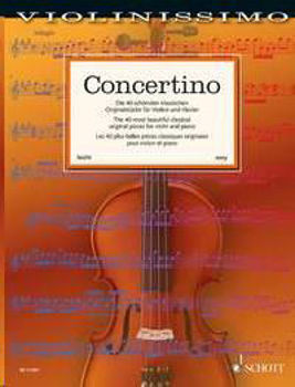 Image de CONCERTINO 40 PIECES CLASSIQUES Violon et Piano