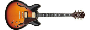 Image de Guitare Electrique 1/2 CAISSE IBANEZ Serie ARTSTAR AS AS113 Brown Sunburst + Etui