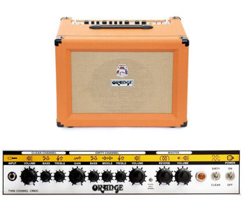 Image de Amplificateur Guitare Electrique ORANGE Crush Pro CR60 60 Watts +Effets