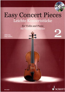 Image de EASY CONCERT PIECES V2 +CDgratuit Violon Piano