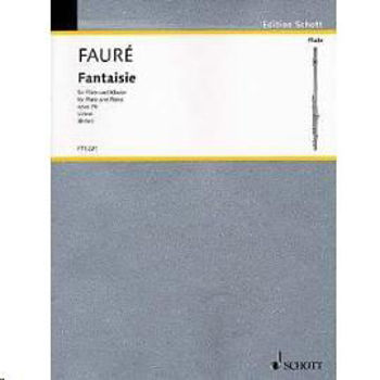 Image de FAURE FANTAISIE OP79 FLUTE ET PIANO