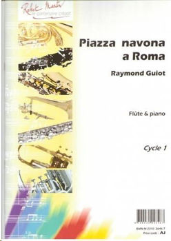 Image de GUIOT PIAZZA NAVONA A ROMA Flûte et Piano