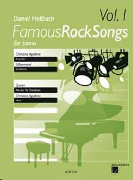Image de HELLBACH FAMOUS ROCK SONGS V1 PIANO