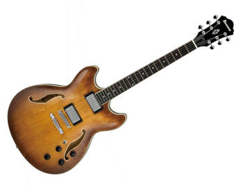 Image de Guitare Electrique 1/2 CAISSE IBANEZ Serie ARTCORE AS73 Brun Tabac