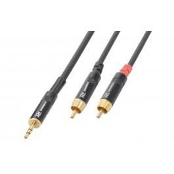 Image de Cable Audio 2Rca ml /1plug Male 3.5 ST 03M  professionnel