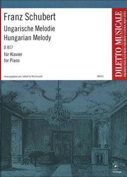 Image de SCHUBERT UNGARISCHE MELODIE D817 Piano