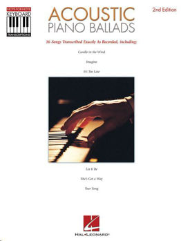 Image de ACOUSTIC PIANO BALLADS Transcriptions originales Piano
