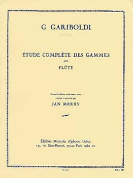 Image de GARIBOLDI Etude Complete Des Gammes Flute Traversière