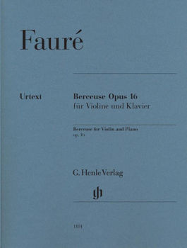 Image de FAURE BERCEUSE OP16 Violon & Piano