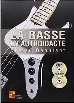 Image de TAUZIN LA BASSE EN AUTODIDACTE +CD+DVDgratuits Débutant Basse