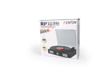 Image de Platine disque vinylL Ecoute & USB FENTON RP108B NOIRE