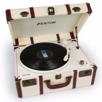 Image de Platine disque vinyl Ecoute & USB FENTON RP145 Suitcase Retro 3 VItesses