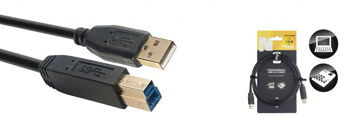 Image de Cable informatique USB 3.0, Série N - USB A mâle / USB B mâle