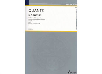 Image de QUANTZ SONATAS OP1 VOL1 SONATES 1-3