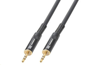 Picture of Cable Audio Stéréo 1plug ml 3.5 ST /1plug ml 3.5 ST 03m deluxe