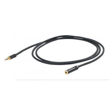 Image de Cable Audio Stéréo Allonge 1plug ml 3.5 ST /1plug fem 3.5 ST en 3m