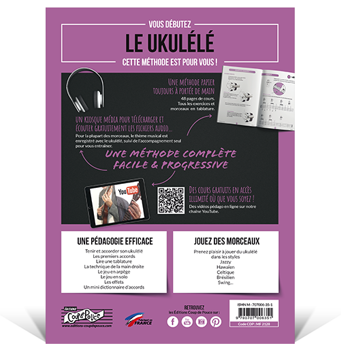 Image de Coup de Pouce UKULELE Nouvelle Edition + Fichiers audio inclus