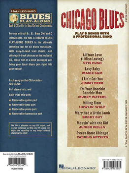 Image de BLUES PLAY-ALONG vol1 CHICAGO Blues +CDgratuit (tous instruments)