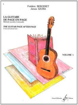 Picture of BERGERET LA GUITARE DE PAGE EN P.METH. Guitare Classique