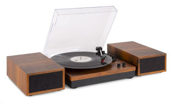 Image de Platine disque vinyl FENTON RP165 SET 50W Bluetooth 2enceintes bois