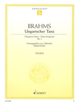 Image de BRAHMS DANSE HONGROISE N°5 Piano