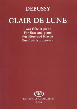 Image de DEBUSSY CLAIR DE LUNE Flûte Traversière & Piano
