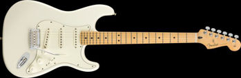 Image de Guitare Electrique FENDER Serie Player STRATOCASTER Maple Fingerboard Polar White