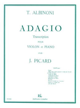 Picture of ADAGIO ALBINONI Violon & Piano